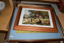 Mixed Lot: Various framed prints