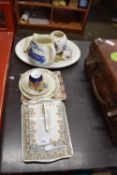 Mixed Lot: Various assorted ceramics to include a cheese dish