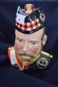 WILLIAM GRANT ROYAL DOULTON WHISKY IN PORCELAIN DECANTER, UNBOXED (sealed with contents)