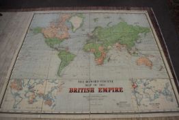 W A & A K Johnston Ltd, Edinburgh and London, Howard Vincent map of the British Empire 1937, 23rd