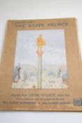 Rare example of a talking book entitled The Happy Prince, adapted from Oscar Wilde's Fairy Tale, the