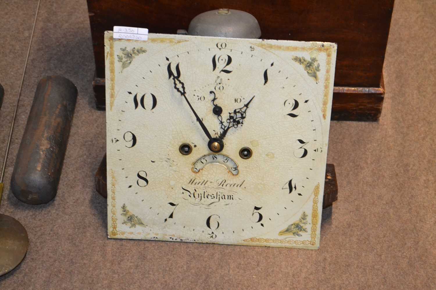 Matthew Read, Aylesham (Aylsham), a Georgian eight day long case clock with square painted dial - Image 2 of 2