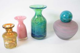 Group of Mdina glass wares
