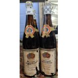 Six bottles of Nierstiener Schlos-Kellerreien and Seven unlabelled bottles of mixed wine, Six