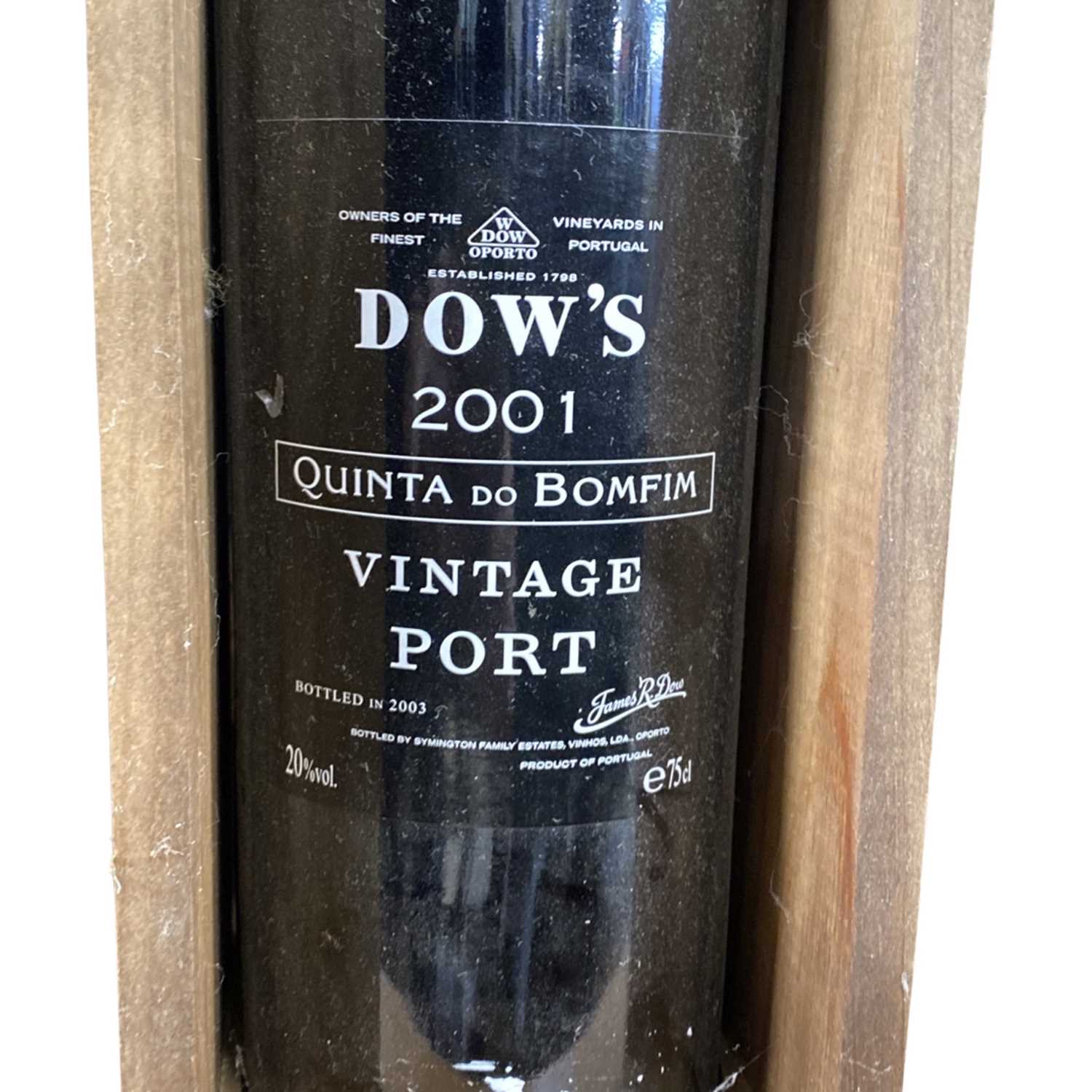 One bottle of Dows Vintage port, 2001 - Image 2 of 2