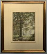 Don Kinrade (British, 20th century),'After The Rain', pastel, signed, 7x9ins,14x16ins inclusive of