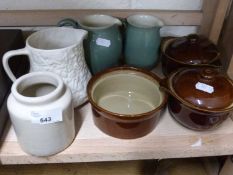 Mixed Lot: Various kitchen ceramics