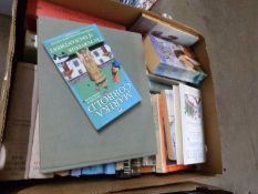 One box of assorted books
