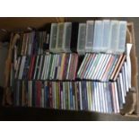 One box of CD's and videos