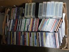 One box of CD's and videos