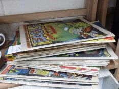 Mixed Lot: Assorted comics to include Tiger, Eagle, Roy of the Rovers etc