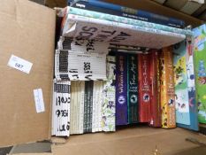 One box of mixed books