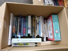 One box of mixed books