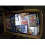 Large box of DVD's