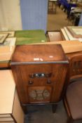 Vintage Cossor cabinet radio