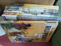 Mixed Lot: Vintage Rupert annuals