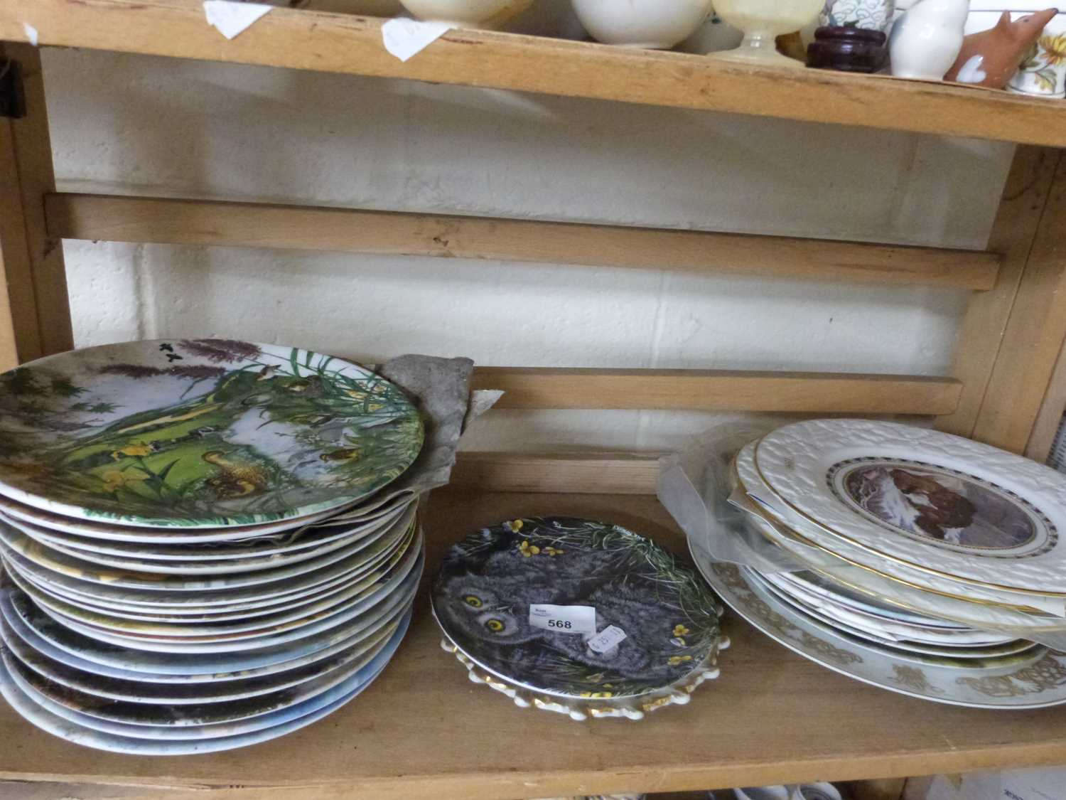 Collection of modern collectors plates