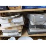 Quantity of boxed collectors plates