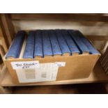 Box of volumes of The Worlds Popular Classics