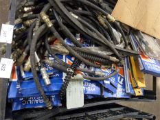 Large quantity of NOS brake hoses