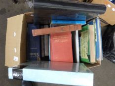 One box of various mixed books