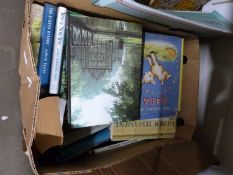 One box of mixed books