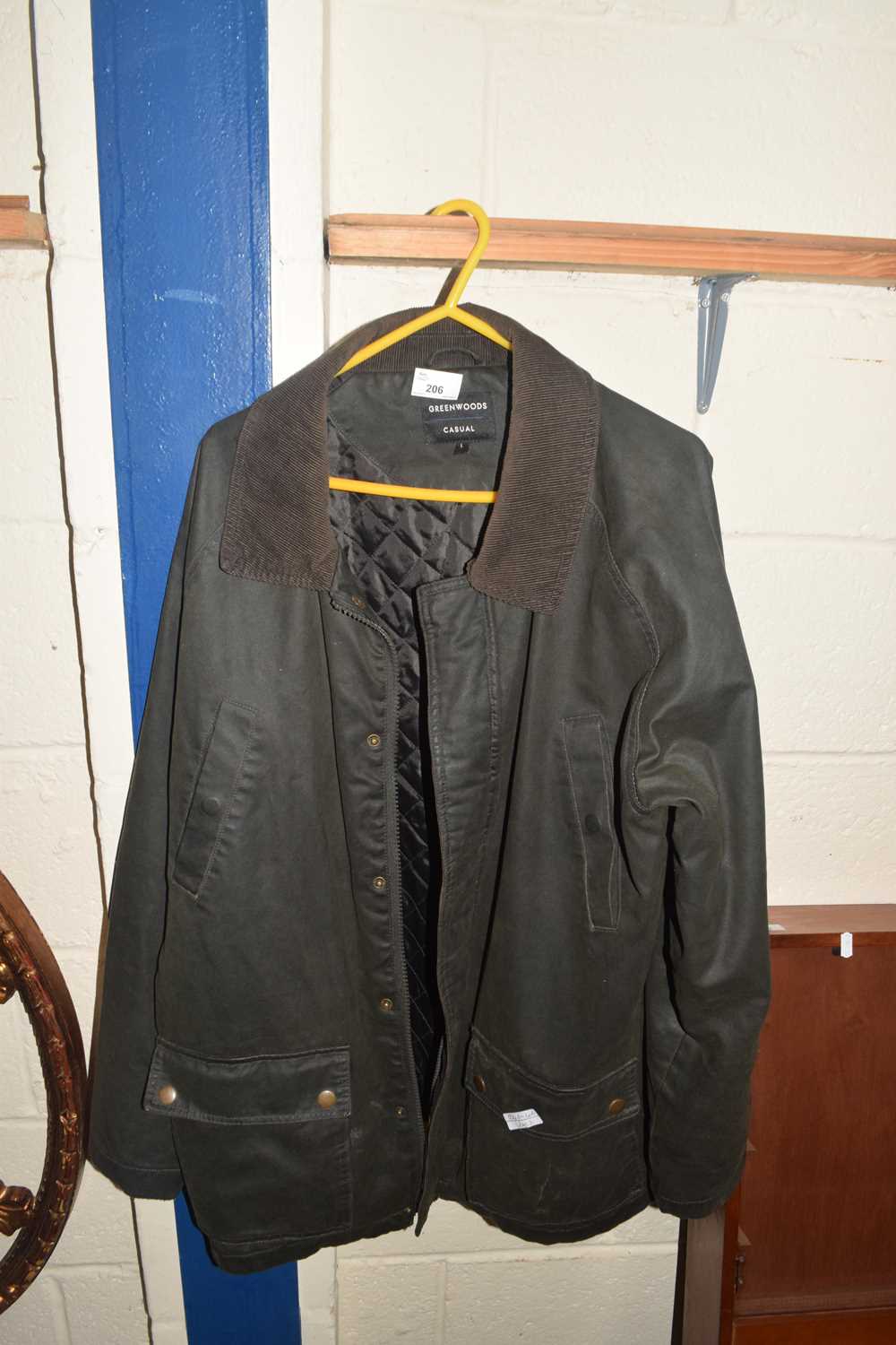 Greenwood casual wax jacket