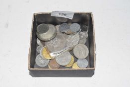 Box of various assorted coinage