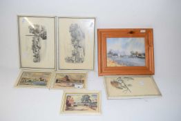 Mixed Lot: Various assorted framed pictures