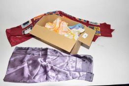 Mixed Lot: Various vintage scarves to include examples marked Chanel