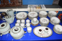 Quantity of Denby Romance pattern table wares