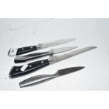 Quantity of modern kitchen knifes