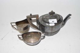 Walker & Hall silver plated tea set