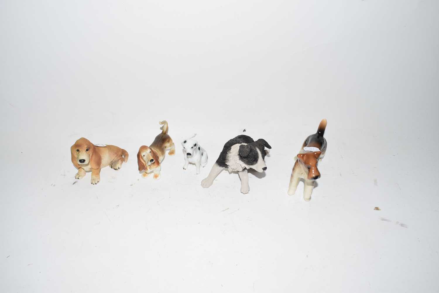 Collection of various model dogs