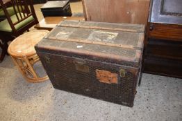 Vintage travel trunk