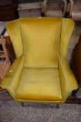 Retro mid Century wing chair