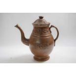 19th century stoneware coffee pot