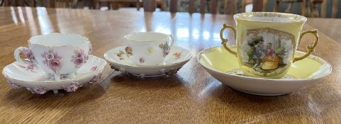 Meissen Cup and Saucer etc
