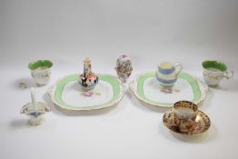 Derby Imari Cup and Saucer etc