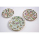 Cantonese Porcelain Plates