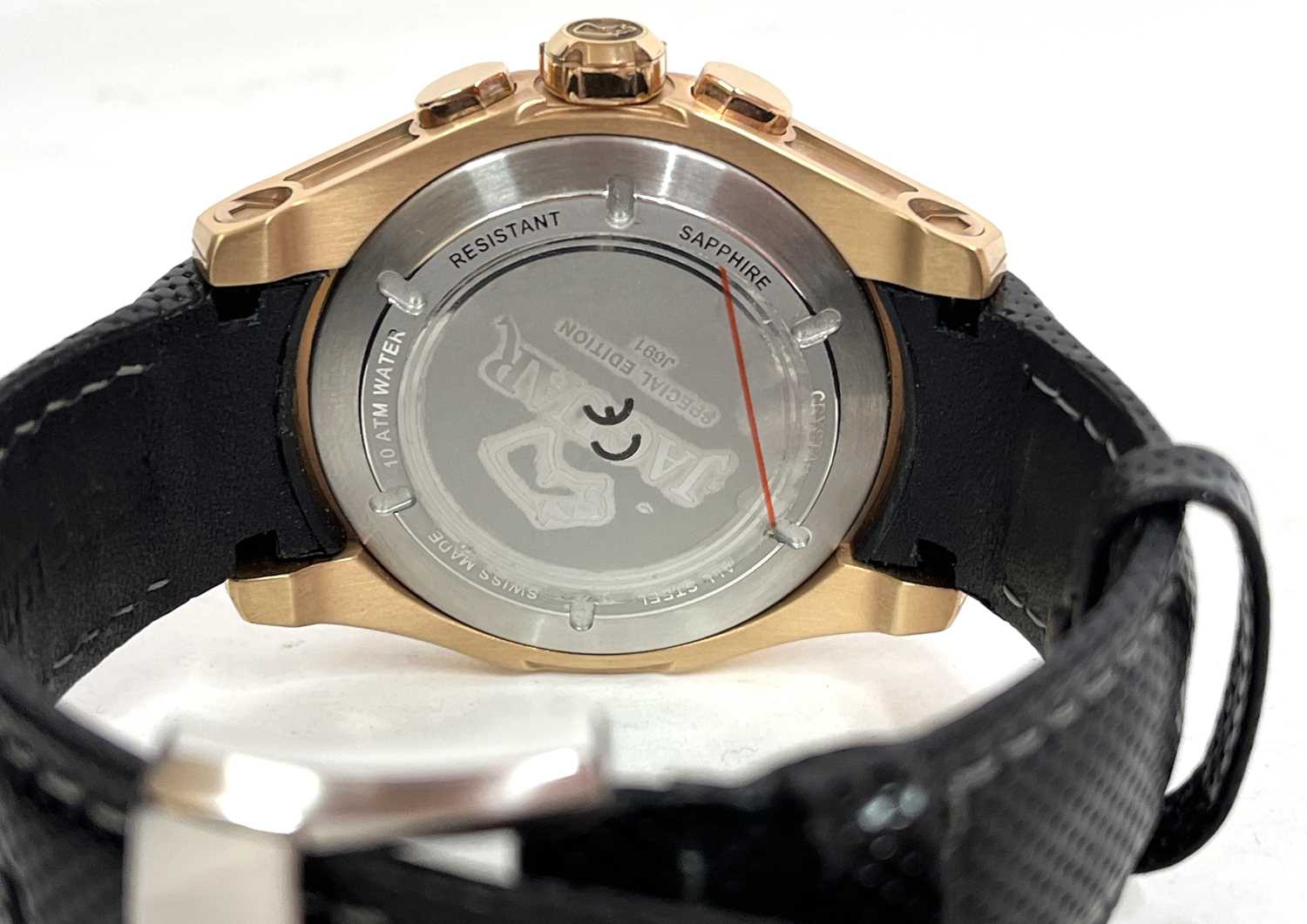 A Jaguar Special Edition J691 gents chronograph quartz wrist watch with original box and - Image 8 of 10