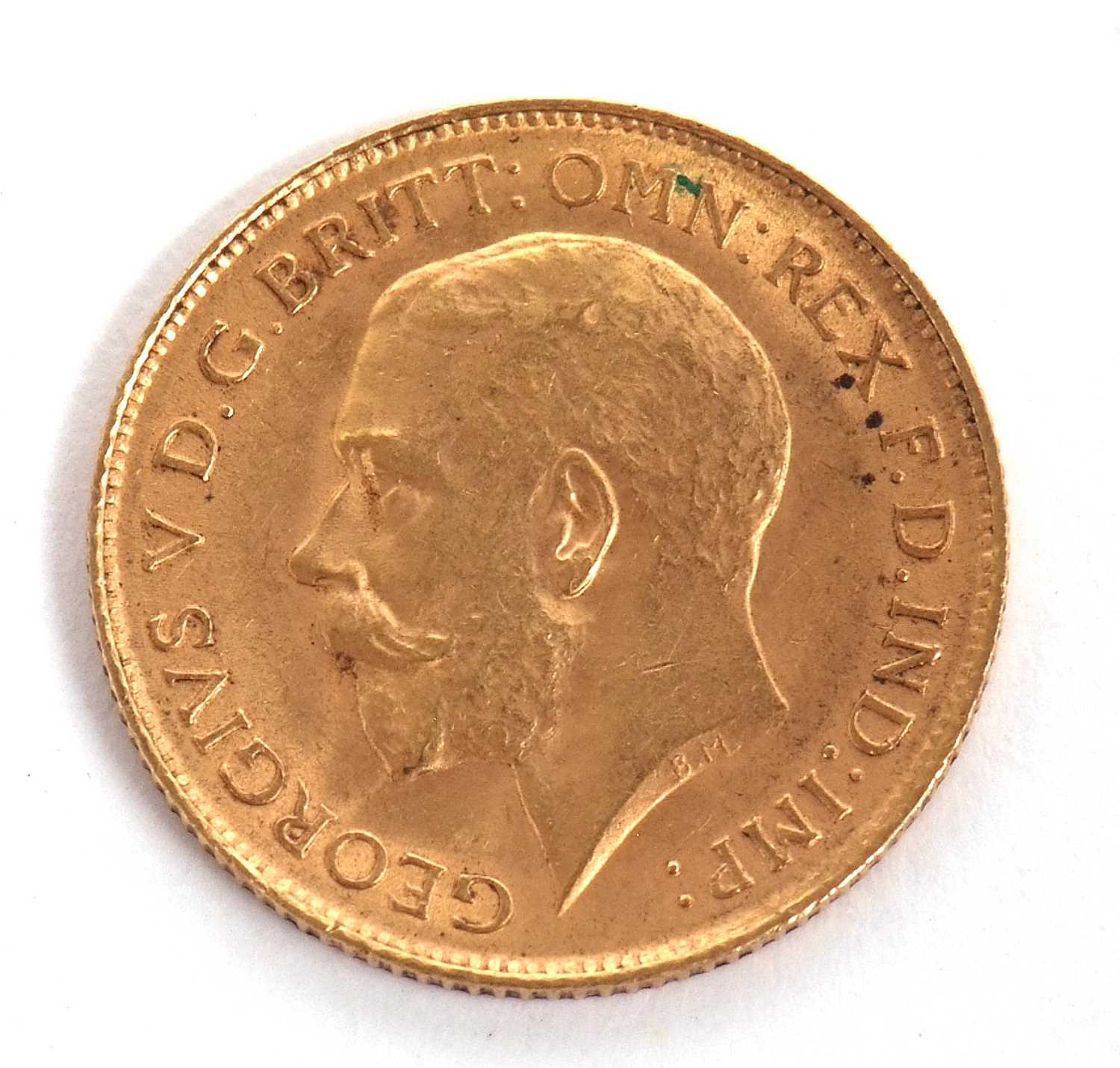 A 1914 half sovereign, 4g - Image 2 of 2