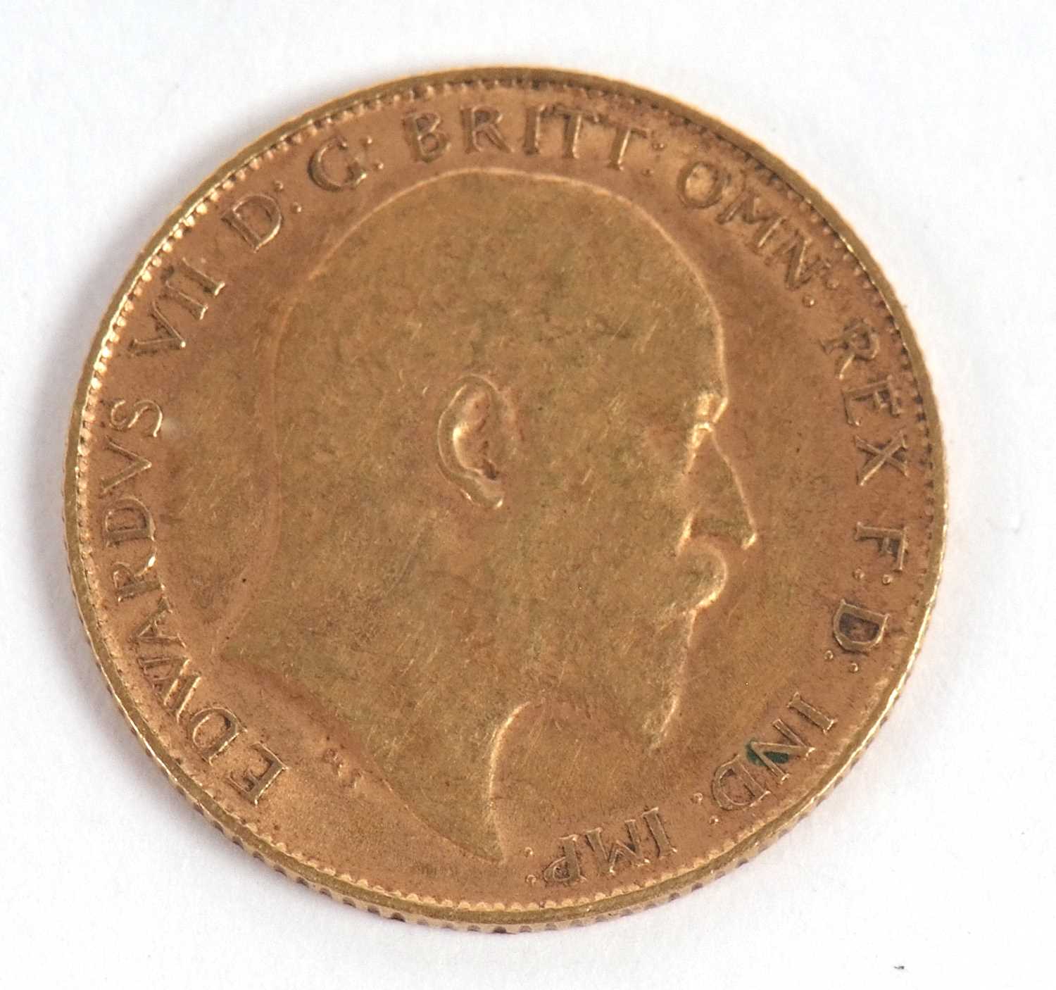 A 1910 half sovereign, 4g - Image 2 of 2