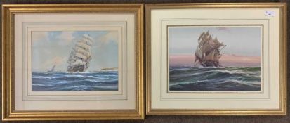 Wilfred Knox aka A D Bell (1884-1966) Sailing Ships