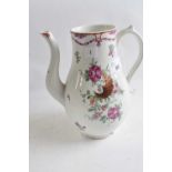 Lowestoft Porcelain Coffee Pot c.1775