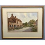 George Sear (British, 20th century), 'The Old Smithy, Matlask, Norfolk', watercolour, signed,14x20.