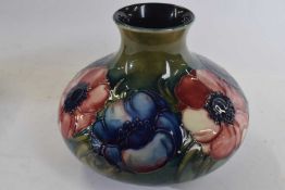 Moorcroft Anenome Vase