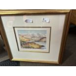 James Hawkins (b.1954), lake and mountain scene, watercolour, signed and dated '83, signed, 7x5.5ins