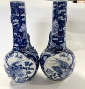 Pair of Kangxi Style Vases