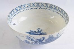 Lowestoft Porcelain Bowl c1770